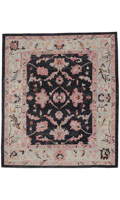 10 x 11 Colorful Oushak Rug 52375