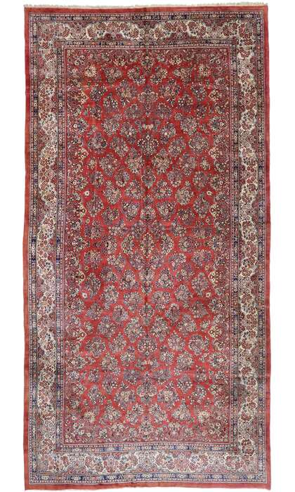 12 x 23 Antique Persian Rug Hotel Size Carpet 74401