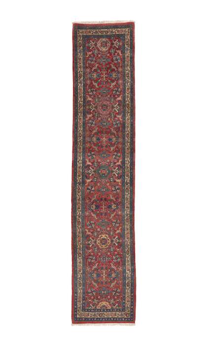 3 x 13 Antique Persian Bijar Runner 78565