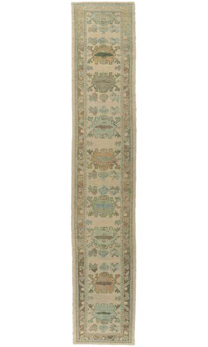 3 x 16 Modern Oushak Rug Runner 53792