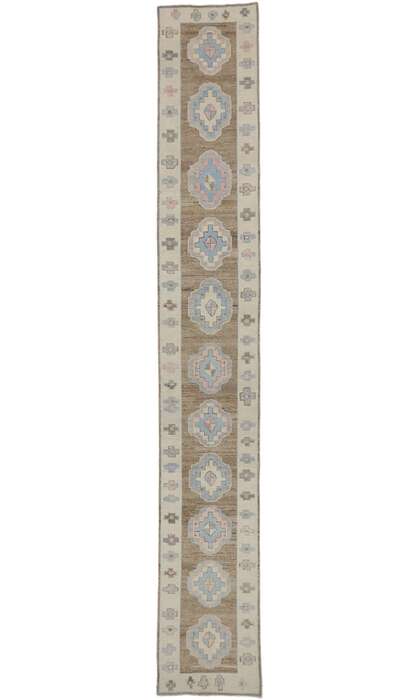 3 x 20 Extra Long Oushak Rug Runner 53590