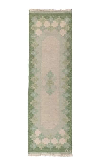 3 x 8 Vintage Finnish Flatweave Rug 78462