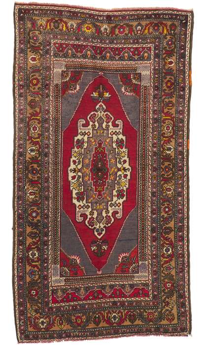 5 x 9 Vintage Turkish Oushak Rug 72690