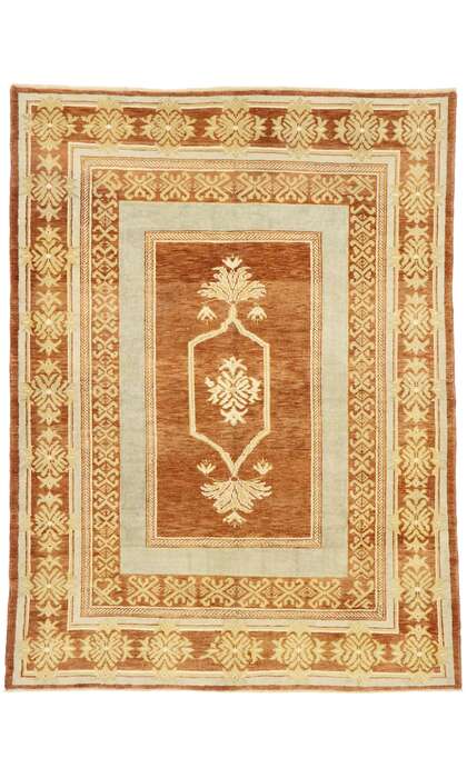 6 x 8 Turkish Oushak Rug 52932