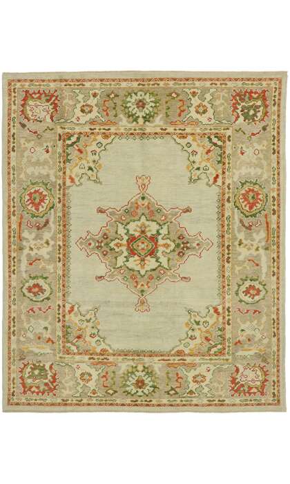 7 x 8 Modern Oushak Rug 53159