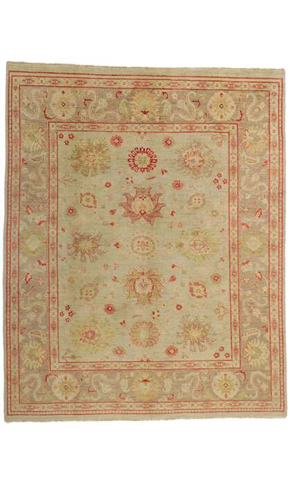 8 x 10 Modern Oushak Style Rug 76893