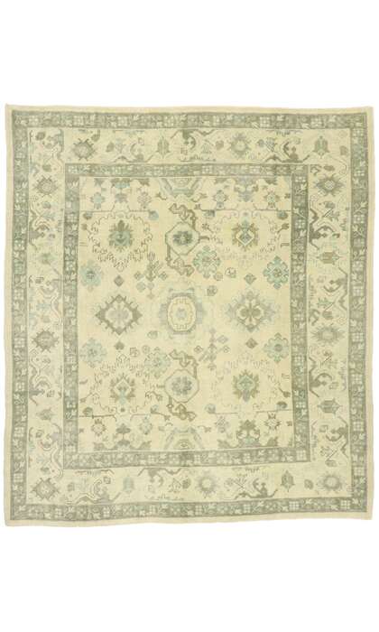 8 x 9 Modern Oushak Rug 52923