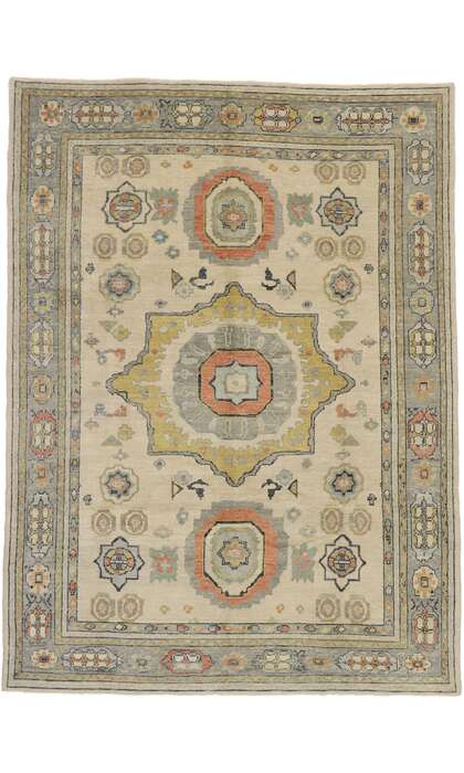 9 x 12 Modern Oushak Rug 53263