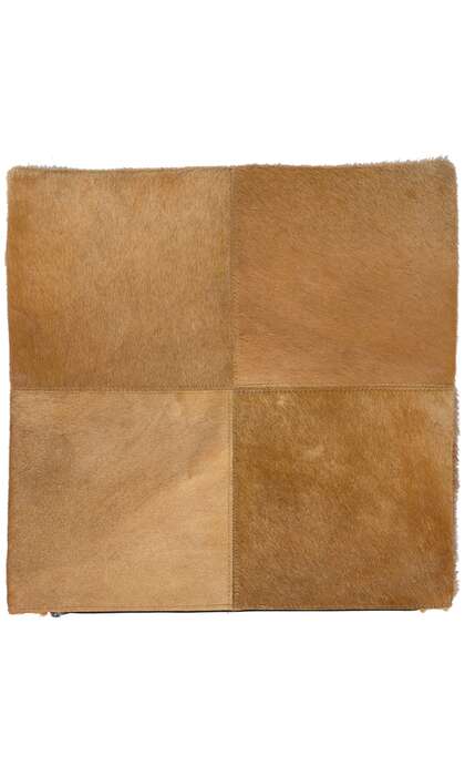 18 x 18 Decorative Cowhide Throw Pillow Cover 30896