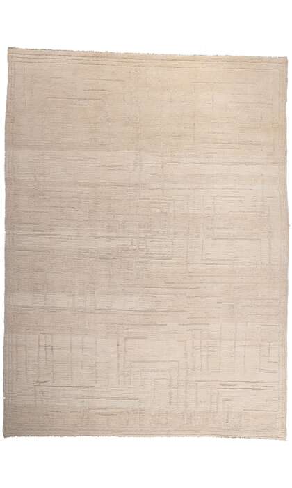 10 x 14 Neutral Moroccan Rug 81006