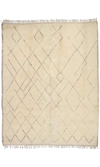 11 x 15 Large Neutral Moroccan Rug 21148