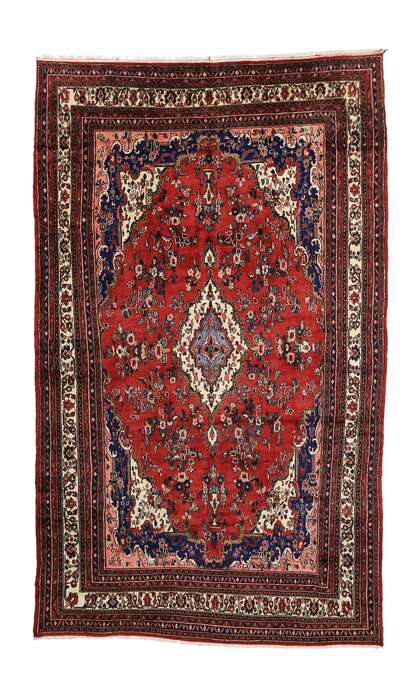 11 x 17 Vintage Persian Hamadan Rug 74944