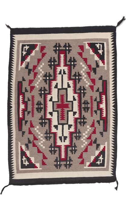 3  x 4 Antique Klagetoh Navajo Rug 78612