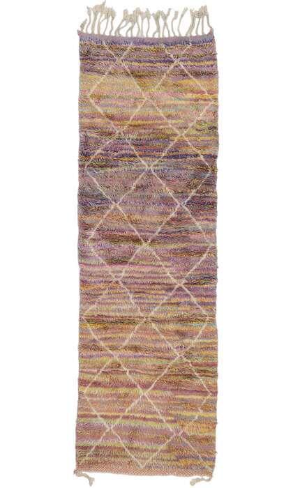 3 x 8 Colorful Moroccan Runner 21112