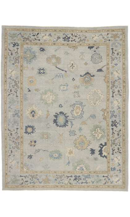 9 x 12 Modern Oushak Rug 53545