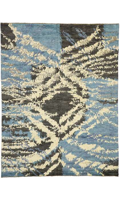 10 x 13 Abstract Moroccan Rug 80479