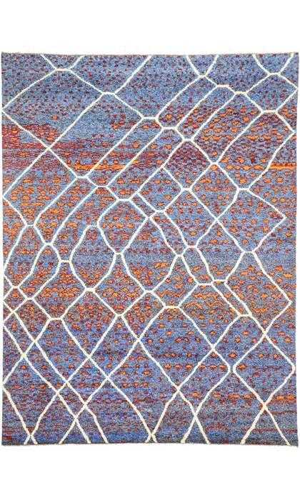 11 x 14 Abstract Moroccan Rug 80484