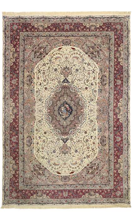 12 x 18 Oversized Antique Persian Tabriz Rug 77360