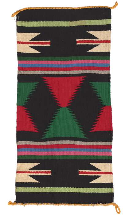 2 x 3 Vintage Southwest Pueblo Textile 78628