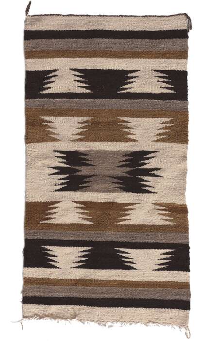 2 x 3 Vintage Ganado Navajo Rug 78632