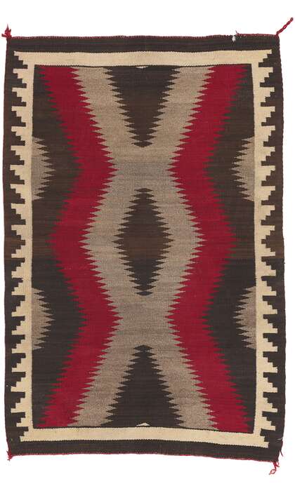 2 x 4 Antique Ganado Navajo Rug 78626