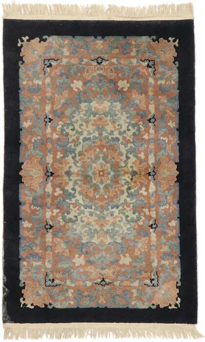 3 x 5 Antique Chinese Art Deco Rug 77782