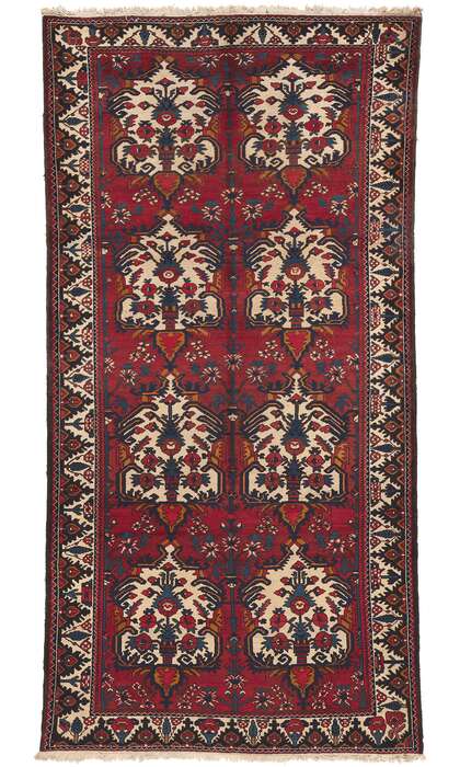 5 x 10 Antique Persian Bakhtiari Rug 71127