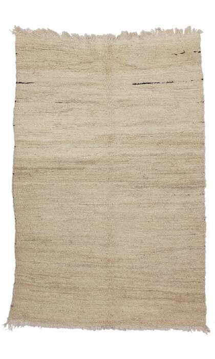 5 x 8 Vintage Neutral Moroccan Rug 20161