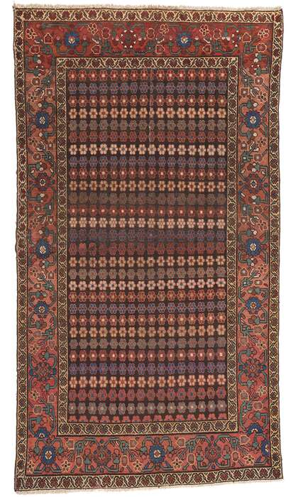 5 x 9 Antique Persian Hamadan Rug 75253