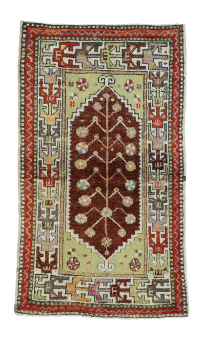 2 x 4 Colorful Oushak Rug 51761