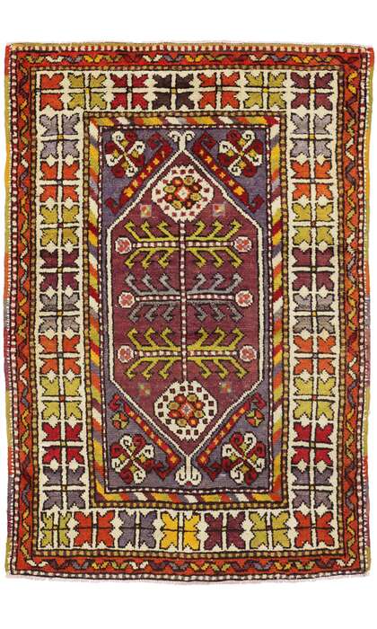 3 x 4 Colorful Oushak Rug 51762