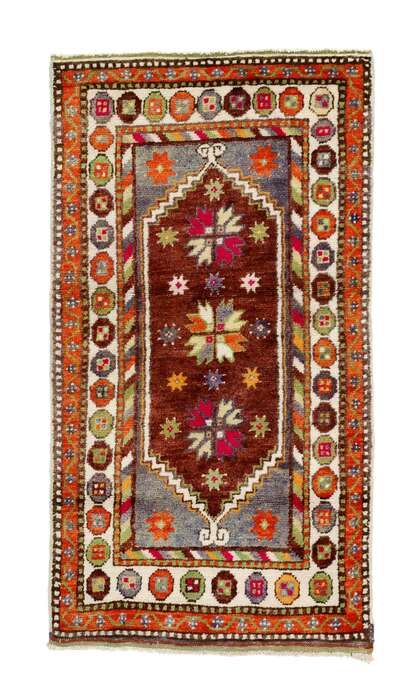 3 x 5 Colorful Oushak Rug 51768