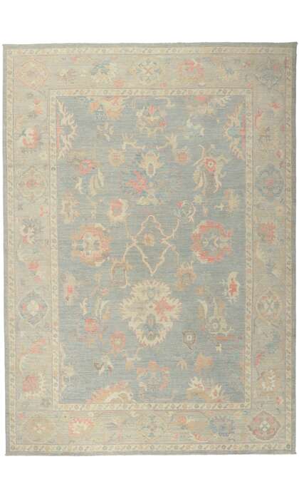 10 x 14 Colorful Oushak Rug 80923