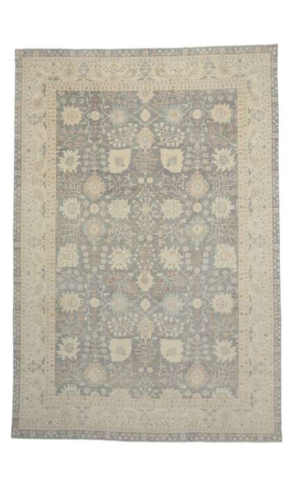 12 x 18 Modern Oushak Rug 80216