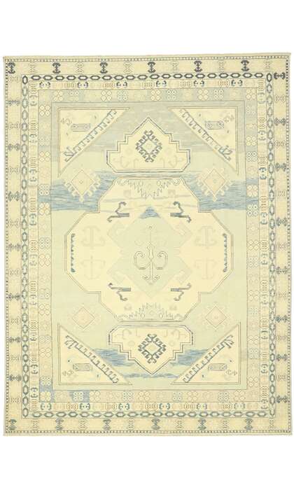 9 x 12 Modern Oushak Rug 80605