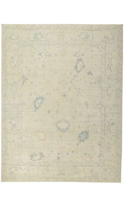 9 x 12 Modern Oushak Rug 80918