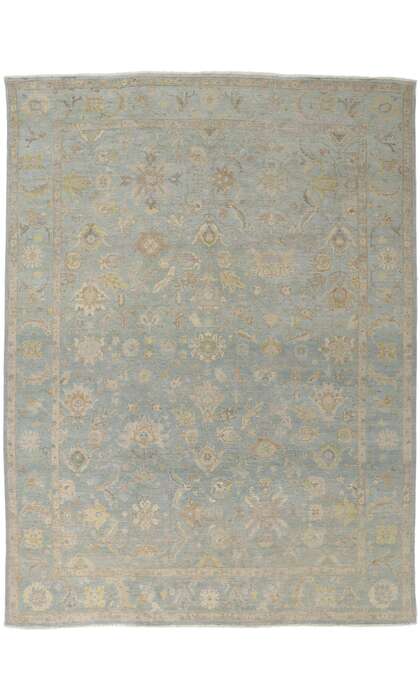 9 x 12 Modern Oushak Rug 30707