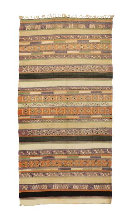 6 x 12 Vintage Berber Moroccan Kilim Rug 20329