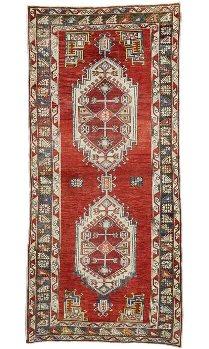 5 x 11 Vintage Oushak Rug 52418