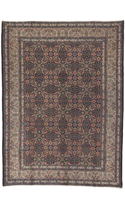 8 x 11 Vintage Persian Mashhad Rug 76188