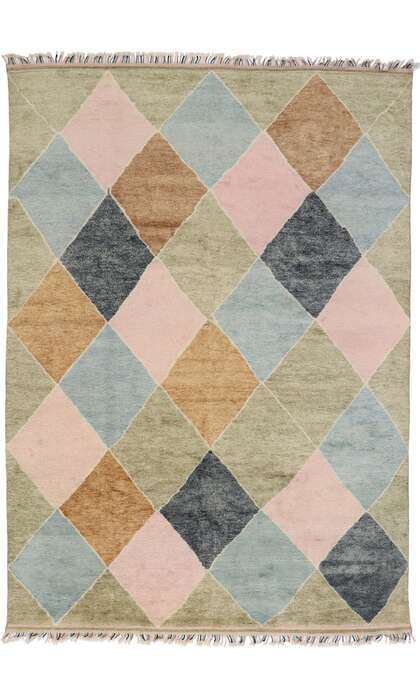 9 x 13 Argyle Moroccan Rug 30568