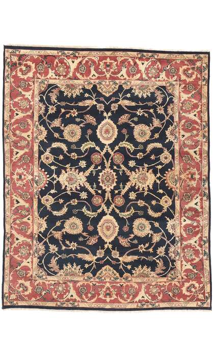 8 x 10 Vintage Indian Rug 78649