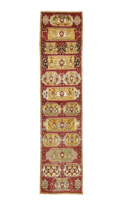 3 x 10 Vintage Turkish Oushak Rug 51129