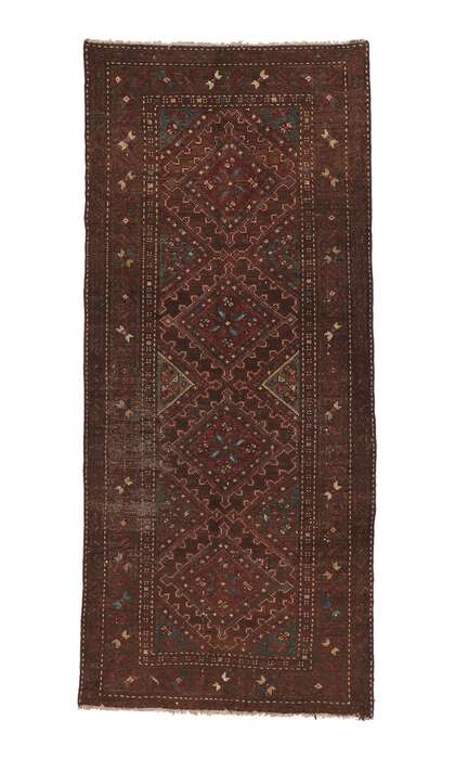 3 x 7 Antique Persian Malayer Rug 53746