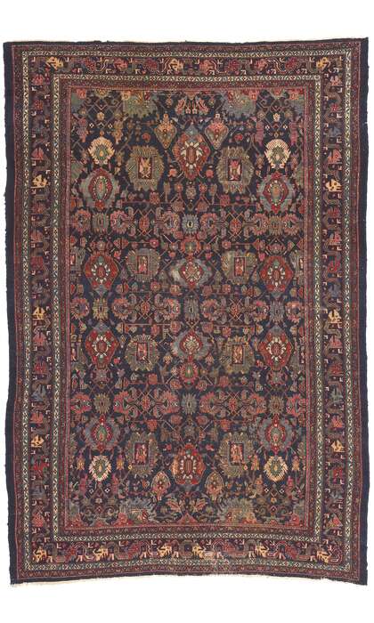 8 x 12 Antique Persian Bibikabad Rug 77160