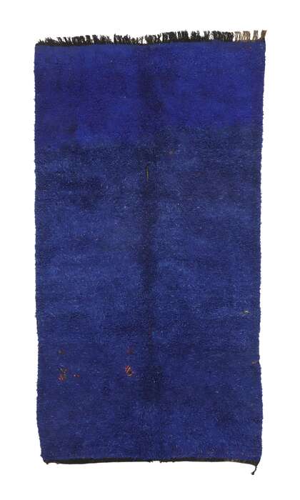 6 x 12 Vintage Blue Beni MGuild Moroccan Rug 21058