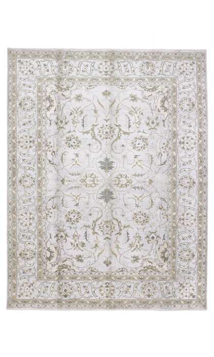 9 x 12 Modern Indian Silk Rug 30069