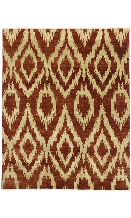 8 x 10 Transitional Ikat Rug 30298