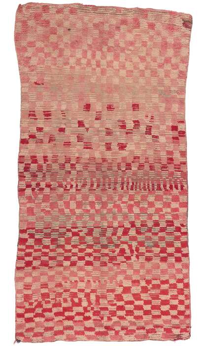 5 x 9 Pink and Red Moroccan Rug 20997