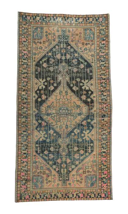 5 x 9 Antique Persian Malayer Rug 60957